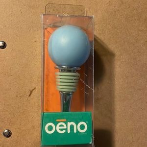 Oeno Silicone Gumball Wine Stopper NEW